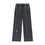 Snow Washed Tape Raw Edge Sweatpants