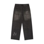 Vintage Wash Heavyweight Denim Jeans - Image 2